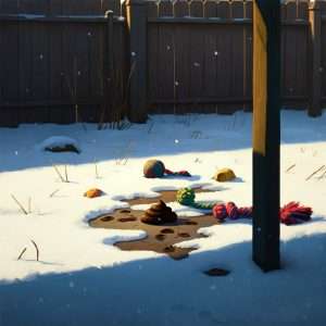 Winter and Spring dog waste removal service in Chicago and the Northern Suburbs