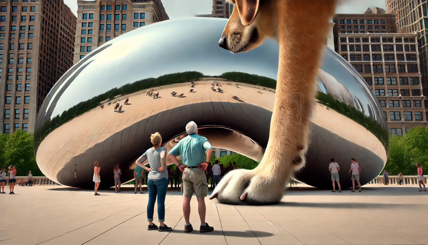 big dog poops in chicago